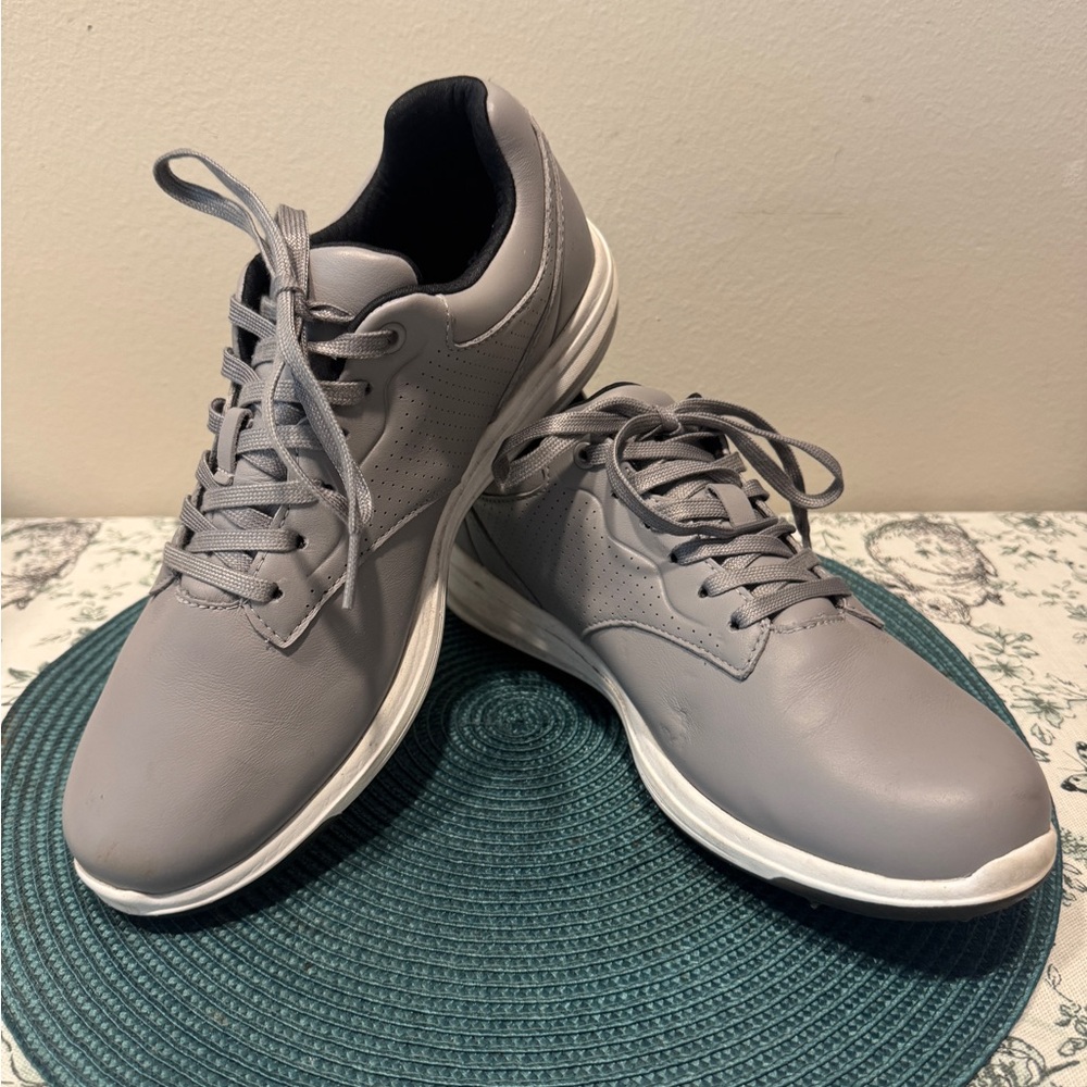 Travis Mathew Men's Gray Golf Shoes